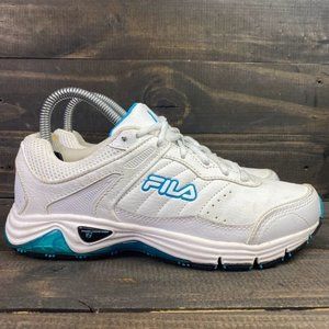 Fila Women's Memory Cool Sport 5SR21090-109 White Casual Shoes Sneakers Size 7.5